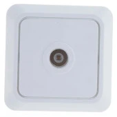  Intro Quadro Розетка ТВ IP20 белый 2-301-01 - КОЛОРЛОН ВТД Новосибирск
