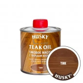 HUSKY Тиковое масло с твердым воском Тик (0,25л; 6шт) - КОЛОРЛОН ВТД Новосибирск