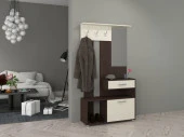 Прихожая ENTER 1 ЛДСП 1000х1900х343 (венге/дуб молочный) - КОЛОРЛОН ВТД Новосибирск