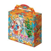***Подарочная коробка "С Новым годом!", сборная, 17.5 х 6 х 18.2 см   2715907 - КОЛОРЛОН ВТД Новосибирск