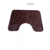 Коврик под унитаз Zalel  B 45*55 Dark Brown темно-коричневый - КОЛОРЛОН ВТД Новосибирск
