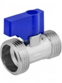 Кран-мини 3/4" х 1/2" н/н, хром, MP-У - КОЛОРЛОН ВТД Новосибирск