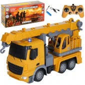 JB1168425 Р/У Автокран, М1:24, 6 каналов, стрела поднимается и выдвигается с пульта,свет.эффекты, 2. - КОЛОРЛОН ВТД Новосибирск