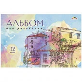Альбом для рис.32л. АППЛИКА "Акварель" С0551-44 цв.мел.обл.,блест. - КОЛОРЛОН ВТД Новосибирск