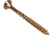 Шуруп конструкционный для дерева с фрезой, потай, ж/п Torx 15  3,5 х 40 (20шт.) - КОЛОРЛОН ВТД Новосибирск