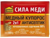 ДАЧНЫЙ ПОМОЩНИК, Сила меди (Медный купорос 99%),100г - КОЛОРЛОН ВТД Новосибирск