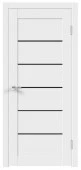Дверное полотно ЛИНИЯ 1 ДО эмалит белый "черное" 700*2000 (VellDoris) [78] - КОЛОРЛОН ВТД Новосибирск