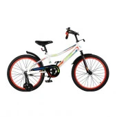 CR-B2-0220WT Детский велосипед City-Ride Spark , рама сталь , диск 20 сталь ,  цвет белый акц - КОЛОРЛОН ВТД Новосибирск