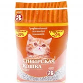 СИБИРСКАЯ КОШКА наполн. 3л Д/КОТЯТ АКЦИЯ +20% - КОЛОРЛОН ВТД Новосибирск