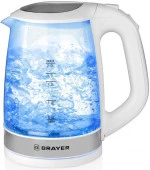 Чайник электрический BRAYER BR1040WH белый - КОЛОРЛОН ВТД Новосибирск