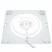 02-20 Плата 220В,12Вт, IP20, smd2835, 80Лм/Вт, PF>0,9, 6500К, 80*80мм, прямоугольная с линзой - КОЛОРЛОН ВТД Новосибирск