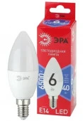 6W ЭРА RED LINE LED B35-6W-865-E14 R Е14 / E14 6 Вт свеча холодный дневной свет - КОЛОРЛОН ВТД Новосибирск