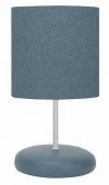 Светильник с абажуром LE TL HELEN 02 PLAIN BLUE  (Синий, E14) - КОЛОРЛОН ВТД Новосибирск