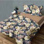 КПБ 1.5 бязь "Любимый дом" (70х70) рис. 6944-3/24600-54 Тайна н/у - КОЛОРЛОН ВТД Новосибирск