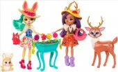 FDG01 Игрушка MATTEL Enchantimals Набор из двух кукол с любимыми зверюшками - КОЛОРЛОН ВТД Новосибирск