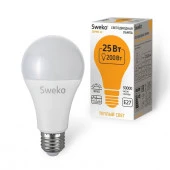 25W Светодиодная лампа SWEKO 42 серия 42LED-A70-230-3000K-E27 - КОЛОРЛОН ВТД Новосибирск