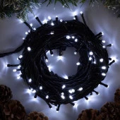 Гирлянда LED 6 м, Белая 70 лампочек 384-013 - КОЛОРЛОН ВТД Новосибирск