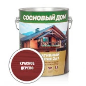 ПРОФСТАНДАРТ СОСНОВЫЙ ДОМ Декоративно-защитный состав для древесины красное дерево (2,7л; 3шт) - КОЛОРЛОН ВТД Новосибирск
