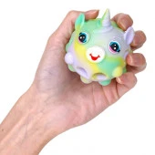 Т23450 1toy Жмяка Hit Pop It "Единорог" 7 см, 4 вида в асс., 12 шт. в д/б - КОЛОРЛОН ВТД Новосибирск