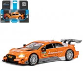 JB1251323 ТМ "Автопанорама" Машинка мет. 1:32 Audi RS 5 DTM, оранж,свет,звук,откр.двери,инерция - КОЛОРЛОН ВТД Новосибирск