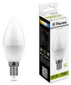 7W 230V E14 4000K C37, LB-97 Feron - КОЛОРЛОН ВТД Новосибирск