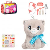 IT110986 Набор "Вет.клиника" Girl's club, кошечка мягкая, аксес 23*15*17 см - КОЛОРЛОН ВТД Новосибирск