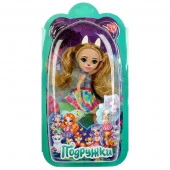 353951 Кукла 15 см подружки, ноги сгиб, кенгуру, блист КАРАПУЗ в кор.2*72шт - КОЛОРЛОН ВТД Новосибирск