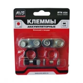 Клеммы АКБ AVS BTK-02A (ASIA/T1) - КОЛОРЛОН ВТД Новосибирск
