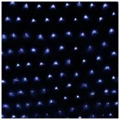 Сетка 2 х1,5 м,144 лампы LED, Белый, 4 режима, прозр.пров., с соед. 183-756 - КОЛОРЛОН ВТД Новосибирск