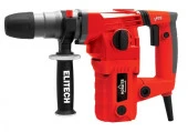ELITECH Перфоратор П 280ЭМ, 1000Вт, SDS+, 3-реж, 4,0Дж, ф28мм, 0-4100/мин, 4,4кг, кейс - КОЛОРЛОН ВТД Новосибирск