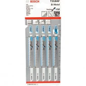 BOSCH Professional5 ЛОБЗИКОВЫХ ПИЛОК T 318 AF, BIM 2608634241 - КОЛОРЛОН ВТД Новосибирск