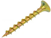 Саморез ШСГД 3,8х32 (200 шт) желт. цинк - коробка с ок. - КОЛОРЛОН ВТД Новосибирск