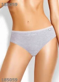 CLEVER B14-300мел Трусы женские бикини (Цветная база июль24), 44, Меланж св.серый - КОЛОРЛОН ВТД Новосибирск