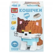 414416 Конструктор 3D сборная фигурка кошечка, 189 дет. Город мастеров в кор.180шт - КОЛОРЛОН ВТД Новосибирск