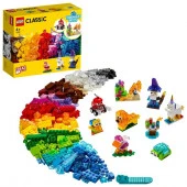 11013Конструктор LEGO CLASSIC "Прозрачные кубики" - КОЛОРЛОН ВТД Новосибирск