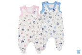 1004 Ползунки длинные (футер) (р.40/62) - КОЛОРЛОН ВТД Новосибирск