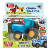 380550 Модель металл свет-звук СИНИЙ ТРАКТОР длина 11 см, инерц, синий, кор. Технопарк в кор.48шт - КОЛОРЛОН ВТД Новосибирск