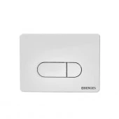 Кнопка BERGES для инсталляции NOVUM D1 белая 040031 - КОЛОРЛОН ВТД Новосибирск