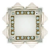 90х90х42 Коробка ответвительная ОП с конт.группой IP44 КОА-003 - КОЛОРЛОН ВТД Новосибирск