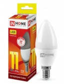 11W Лампа сд LED-СВЕЧА-VC 11Вт 230В Е14 3000К 1050Лм IN HOME - КОЛОРЛОН ВТД Новосибирск