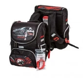 Ранец школьный deVENTE "Mini. Never Stop" 7030403 жёсткий,35*26*20см,светоотраж.элем.,800гр. - КОЛОРЛОН ВТД Новосибирск