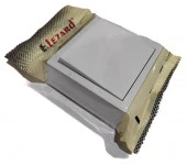 752-0200-100  LETO Выключатель 1кл. белый - КОЛОРЛОН ВТД Новосибирск
