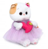 LB-091 Кошка Ли-Ли BABY в платье с сердечком - КОЛОРЛОН ВТД Новосибирск