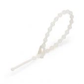Fortisflex Стяжки шариковые 120 (100шт) белый нейлон КСШ 55815*** - КОЛОРЛОН ВТД Новосибирск