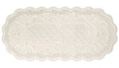 Салфетка Niklen кружевная овальная диам. 40х85см, бежевый 778048004143 - КОЛОРЛОН ВТД Новосибирск