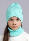 CLEVER 544049вн Шапка детская, 52-54, Ментоловый - КОЛОРЛОН ВТД Новосибирск