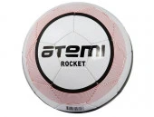Мяч футбольный Atemi ROCKET, PVC бел/красн., р.5, м/ш, дет., 260-280г (0,4-0,5 bar) - КОЛОРЛОН ВТД Новосибирск