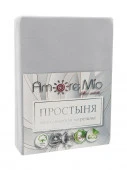 Простыня Amore Mio DK QR Простыня 120*200*20 GY - КОЛОРЛОН ВТД Новосибирск