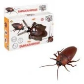Т24775 1toy Robolife таракан на бат., сенсор на препятствия, свет. эфф., 21*21*4,5 см - КОЛОРЛОН ВТД Новосибирск