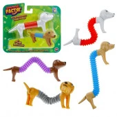 Т23271 1TOY Крутой растяг собачка 14,5*6,4см, 4 цв.в асс., блистер 17,5*15см - КОЛОРЛОН ВТД Новосибирск